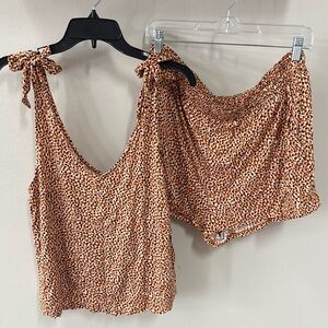 Soma Cool Nights Spotted Pajama Set